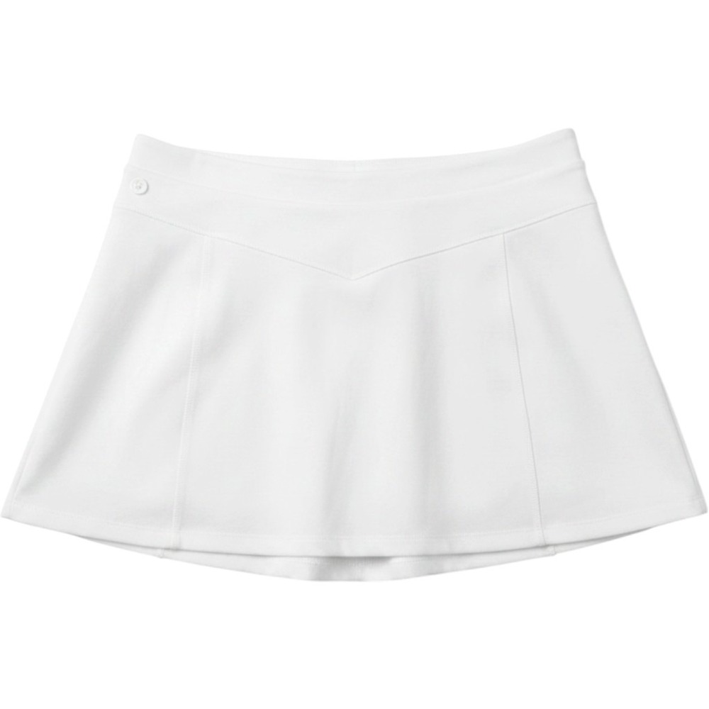 Hunter for Target Mini Skirt Womens XL White Sporty‎ Athleisure Knit Skirt